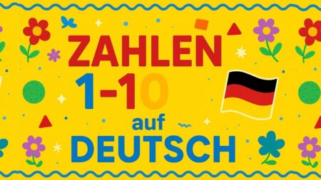 Almanca Sayılar ve Okunuşları Sesli