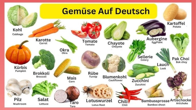 Almanca'da Sebze İsimleri Nelerdir?