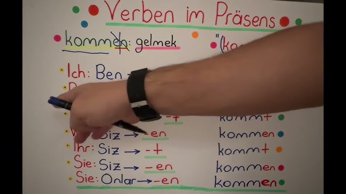 Almanca Zamanlar Konu Anlatımı