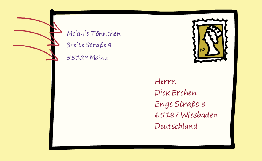 Almanca Mektup Örnekleri ve Türkçeleri